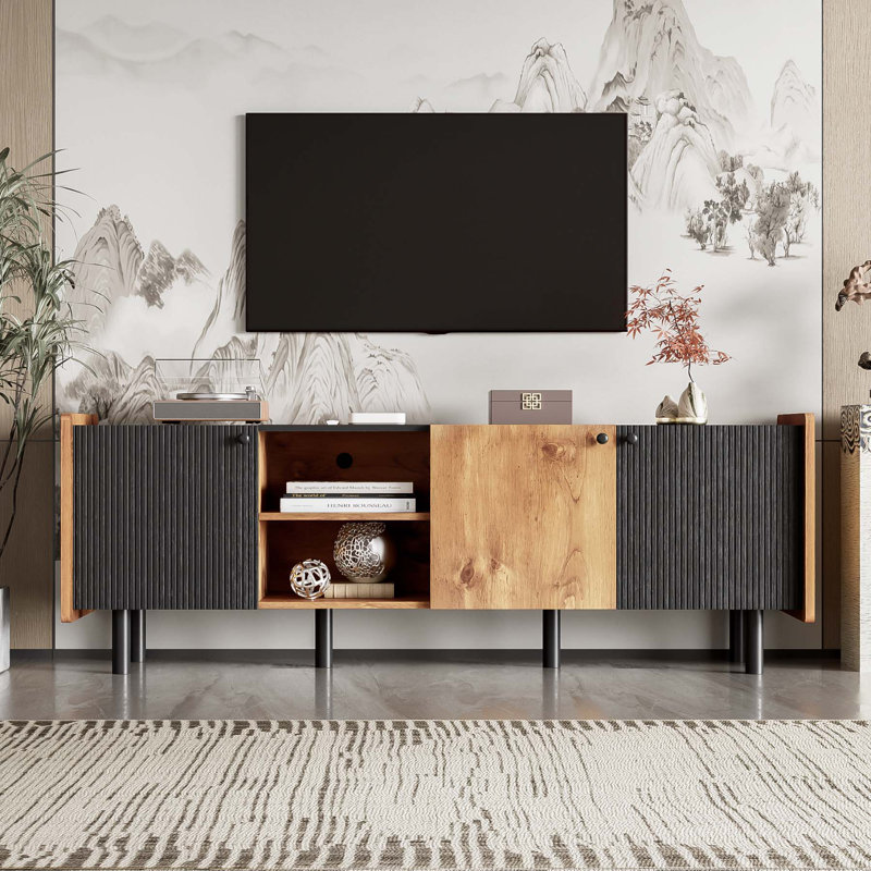 Mid century tv stand wayfair discount